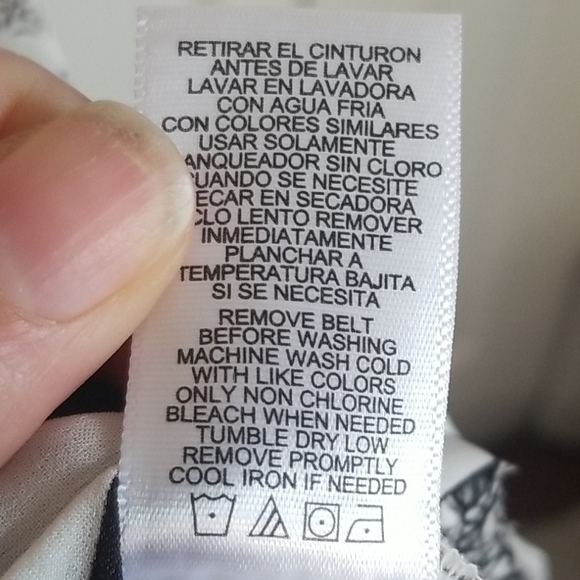 Peter Som Sleeveless Mixed Pattern Shift Dress - Picture 10 of 10